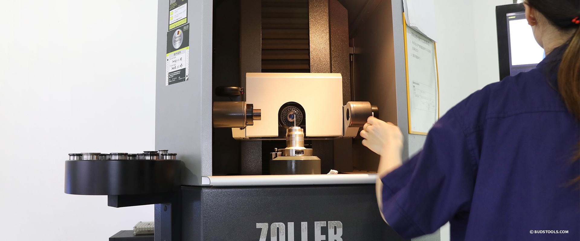 Milling tools testing equipment