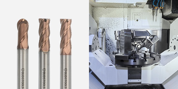GC Series End Mills for Molds