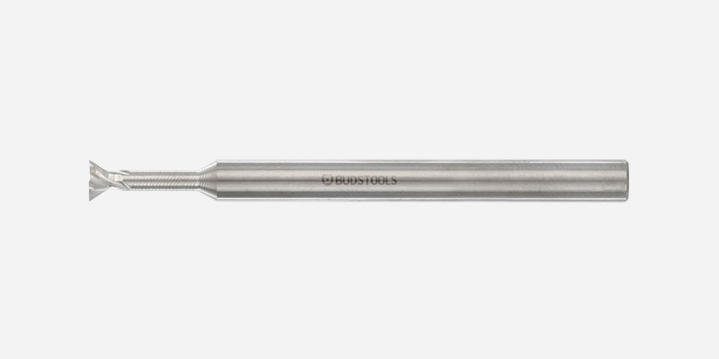 Dovetail Milling Cutters - For Aluminum - 4 Flutes - 60° Angle