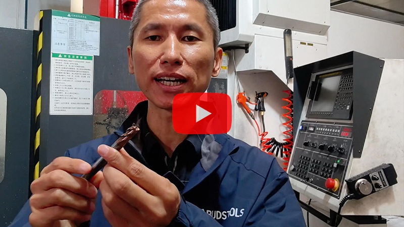 GC Series End Mills Used for CNC Machining of Automotive Parts Mold