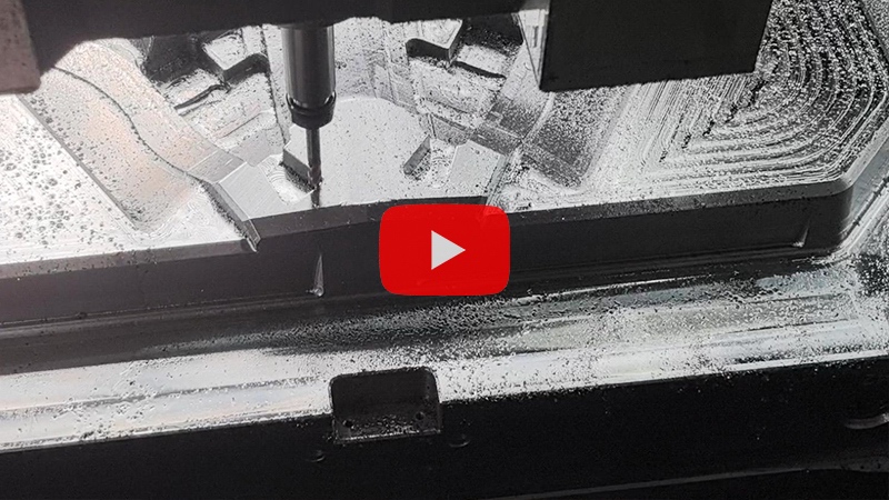 GC Series Solid Carbide Coated End Mills for Large Mold CNC Machining