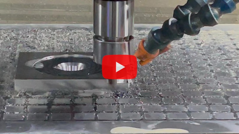 D8 4-Flute Square End Mill for Automated component processing