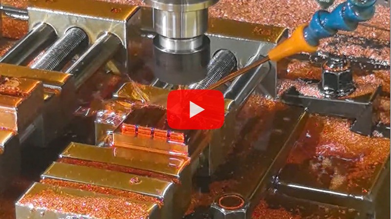 Electrode processing with solid carbide coated milling cutter